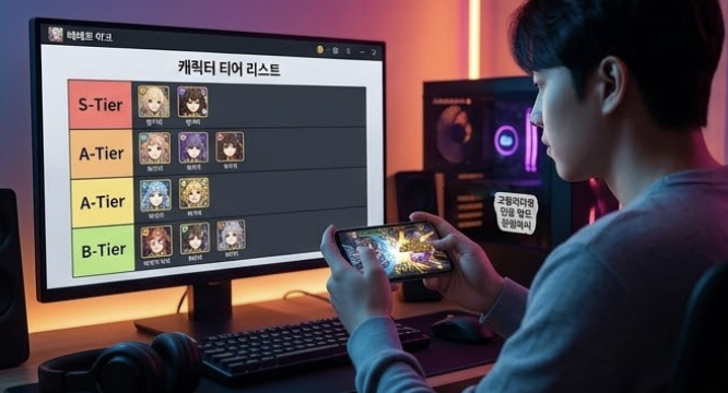 DX 각성자들 리세마라 반복 과정 이미지