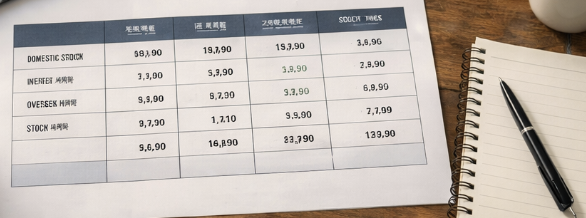 금융소득 종합과세와 국내 주식 배당금 세금을 비교 정리한 투자자의 책상