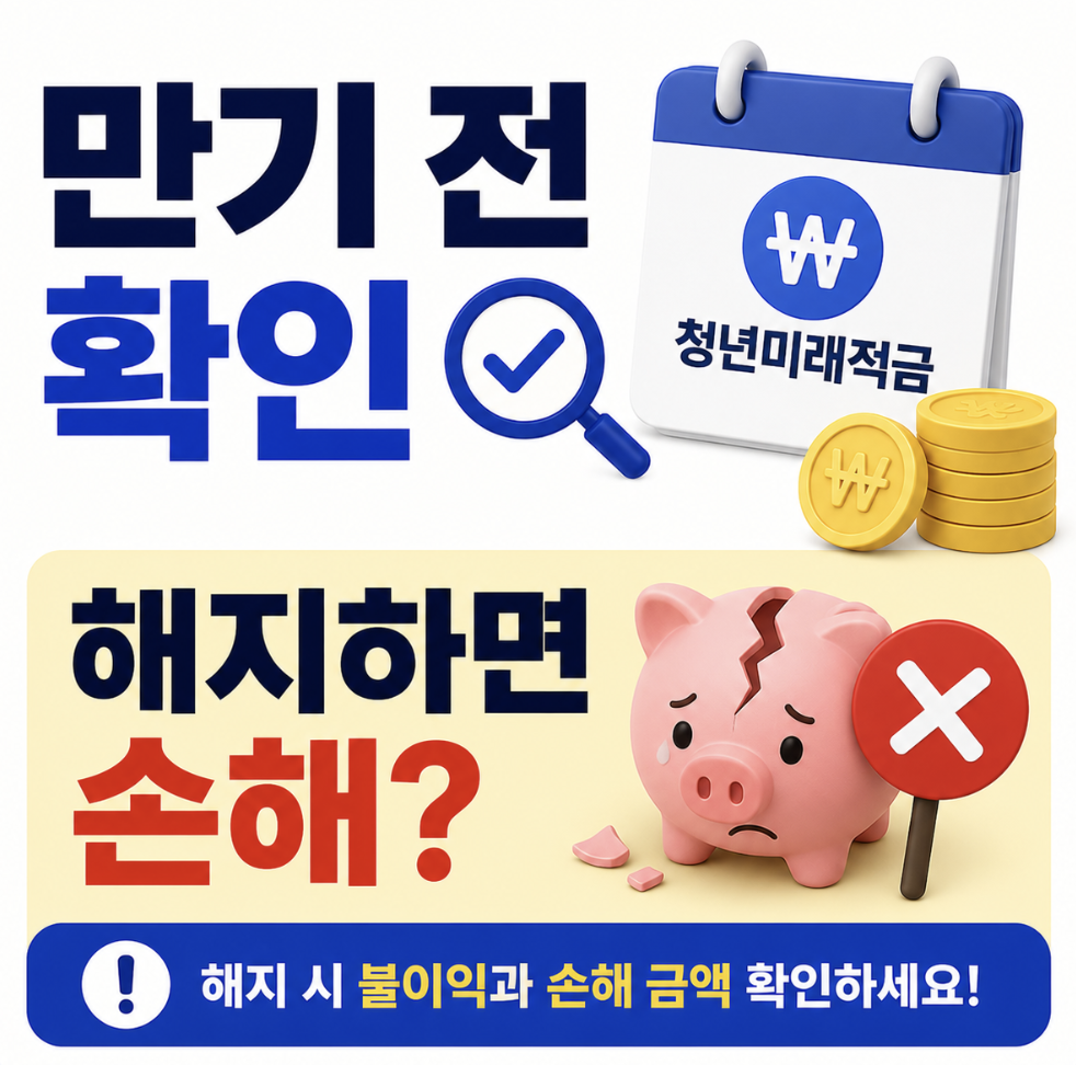 2026 청년미래적금 만기, 3년 뒤 금액보다 끝까지 유지할 조건부터 확인하세요!