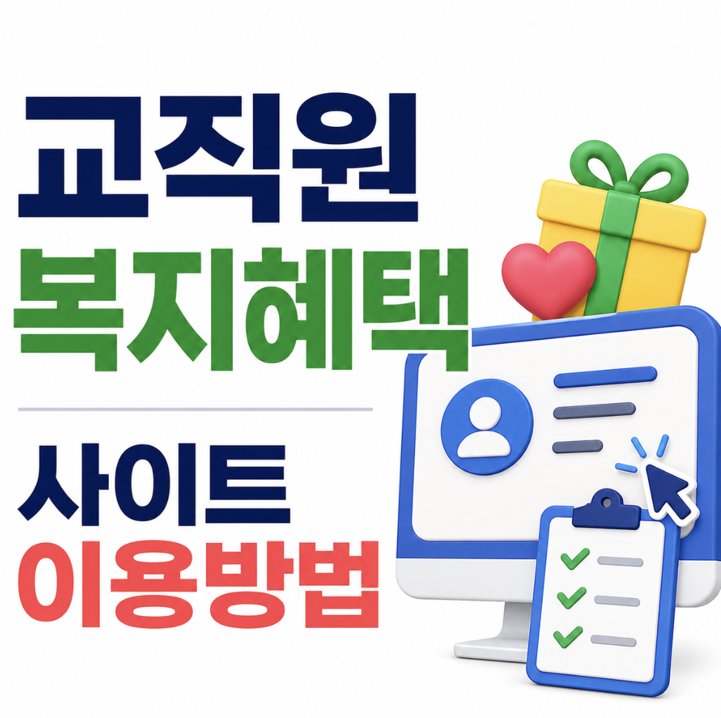 교직원 복지포탈 사이트, 주소보다 내 교육청 복지시스템 혜택부터 확인하세요